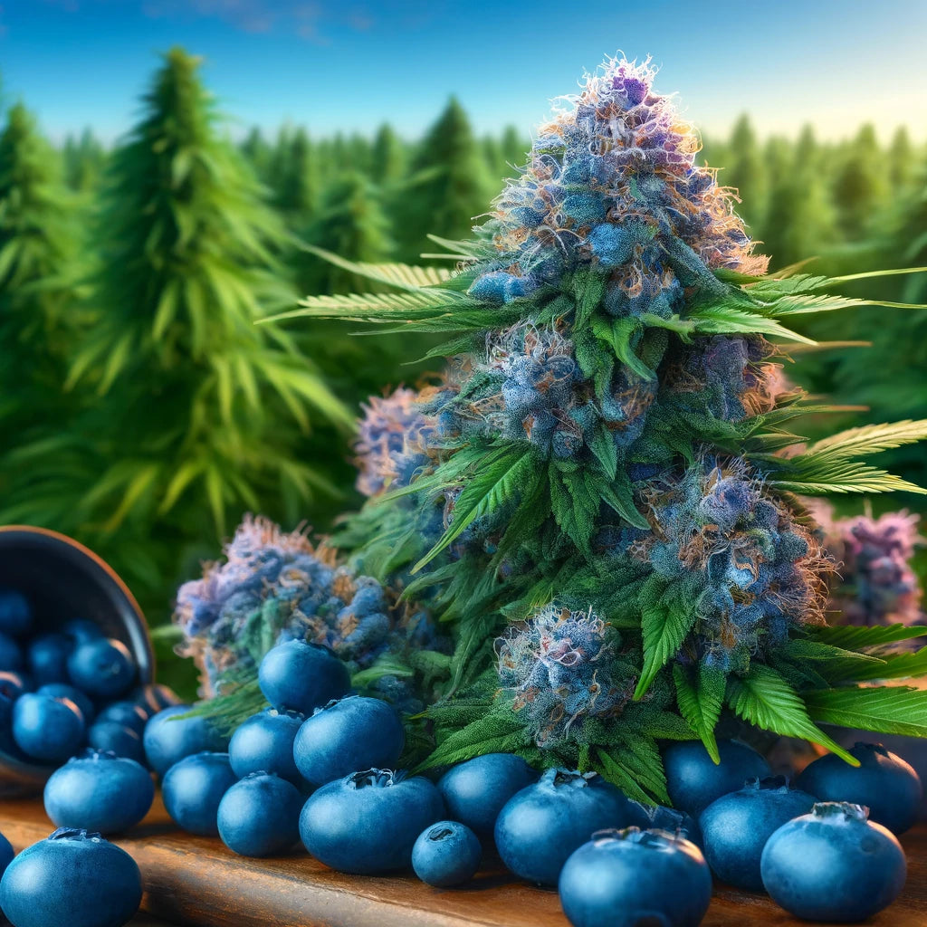 Blueberry Haze (CBD) : Histoire, Effets, Terpènes et Avantages des Fleurs de CBD