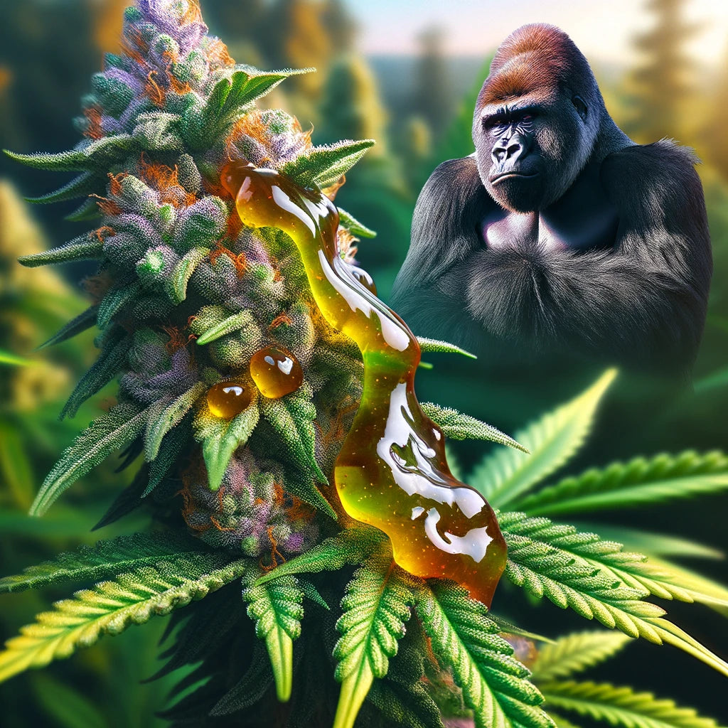 Tout Savoir sur la Variété Gorilla Glue (CBD) : Terpènes, Effets, Histoire et Qualité