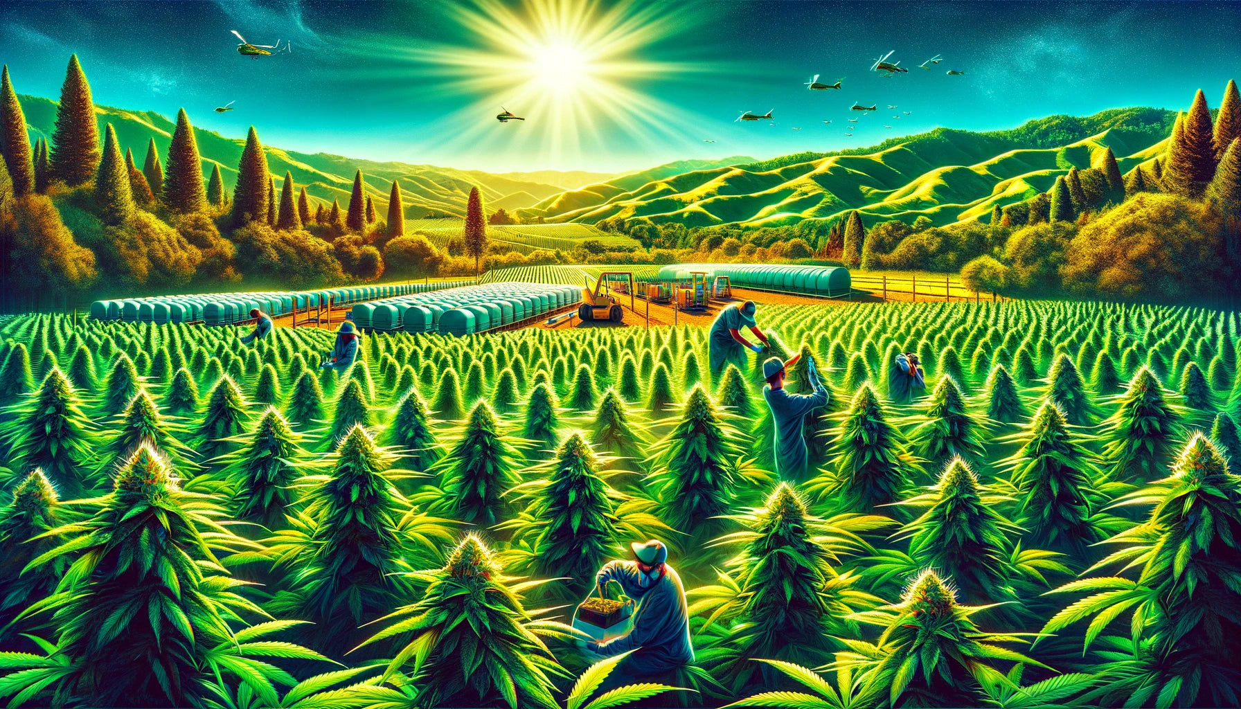 Le Cannabis Californien : Le Phénomène Mondial Redéfinissant Qualité et Innovation