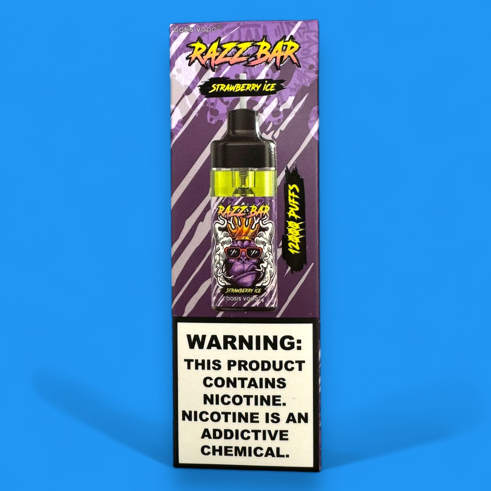Puff RAZZBAR 12K STRAWBERRY ICE