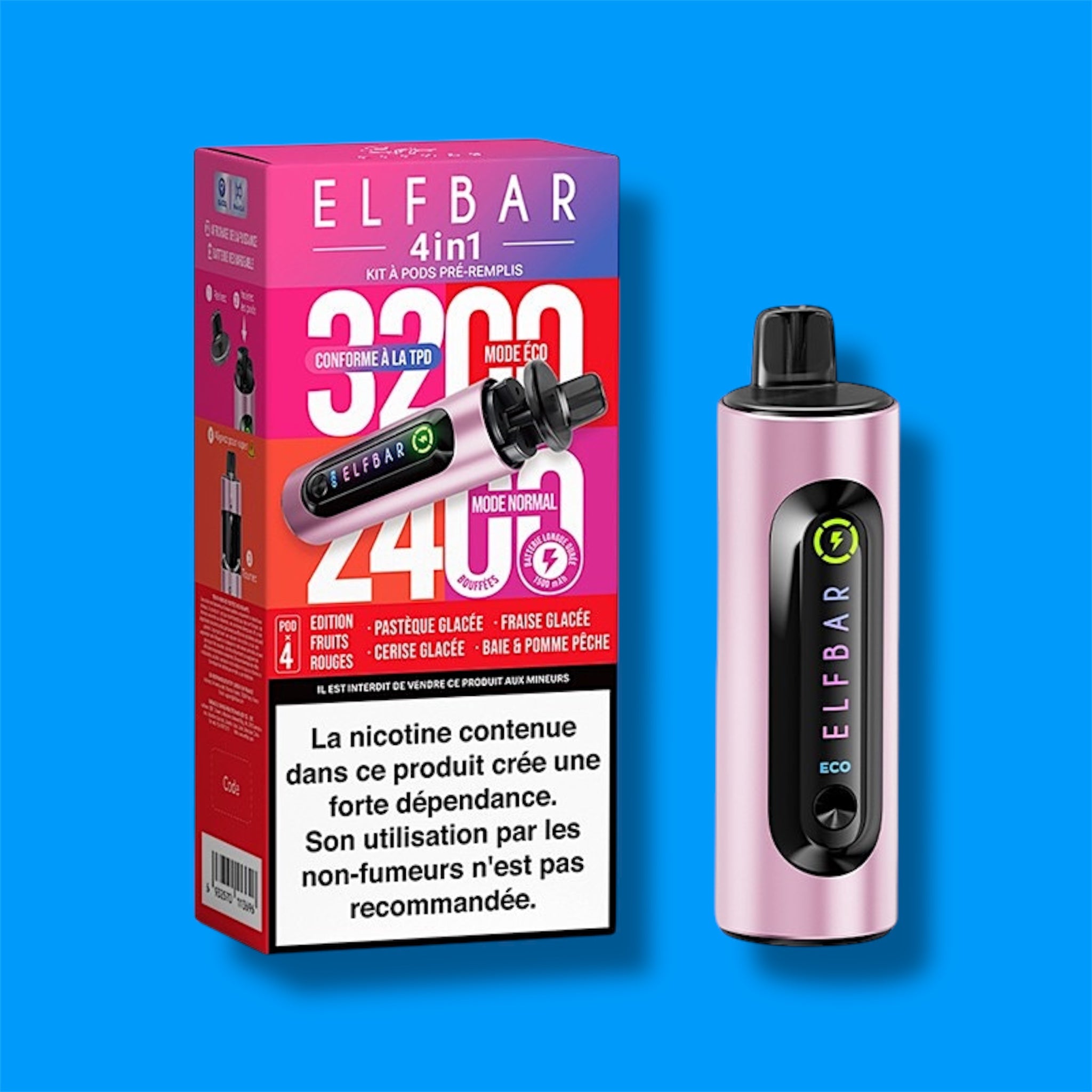 Puff ELF BAR 4 EN 1