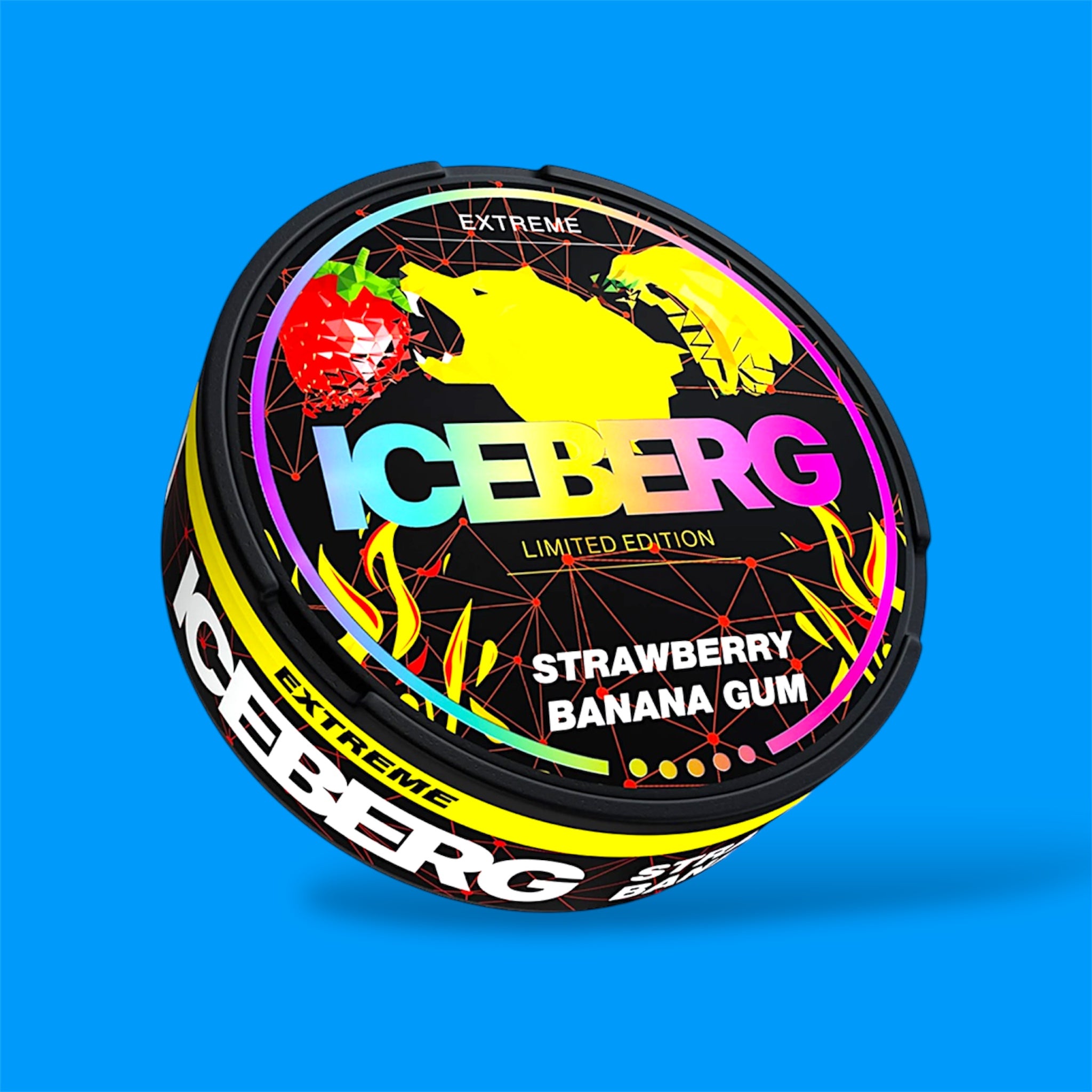 Iceberg Strawberry Banana Gum