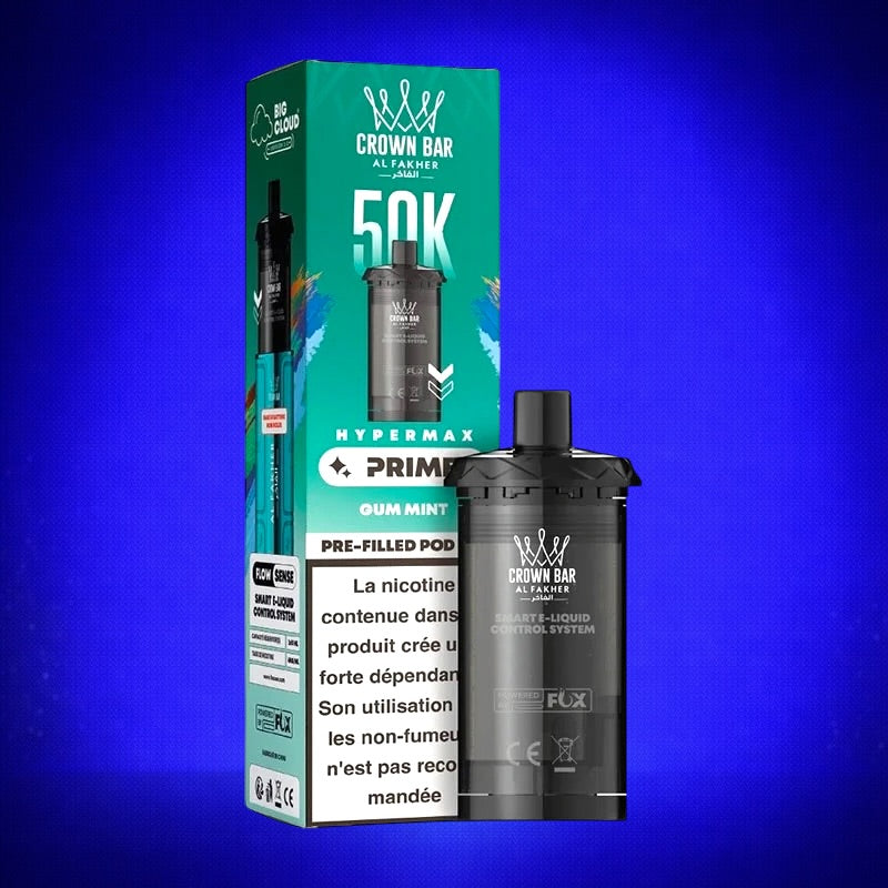 Pod Al Fakher 50K Hypermax Prime Crown Bar