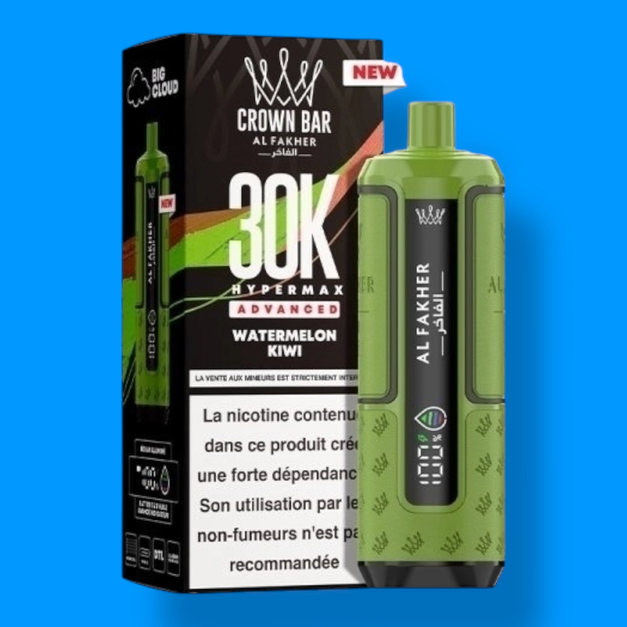 Puff Al Fakher 30K Hyper Max Advanced Crown Bar