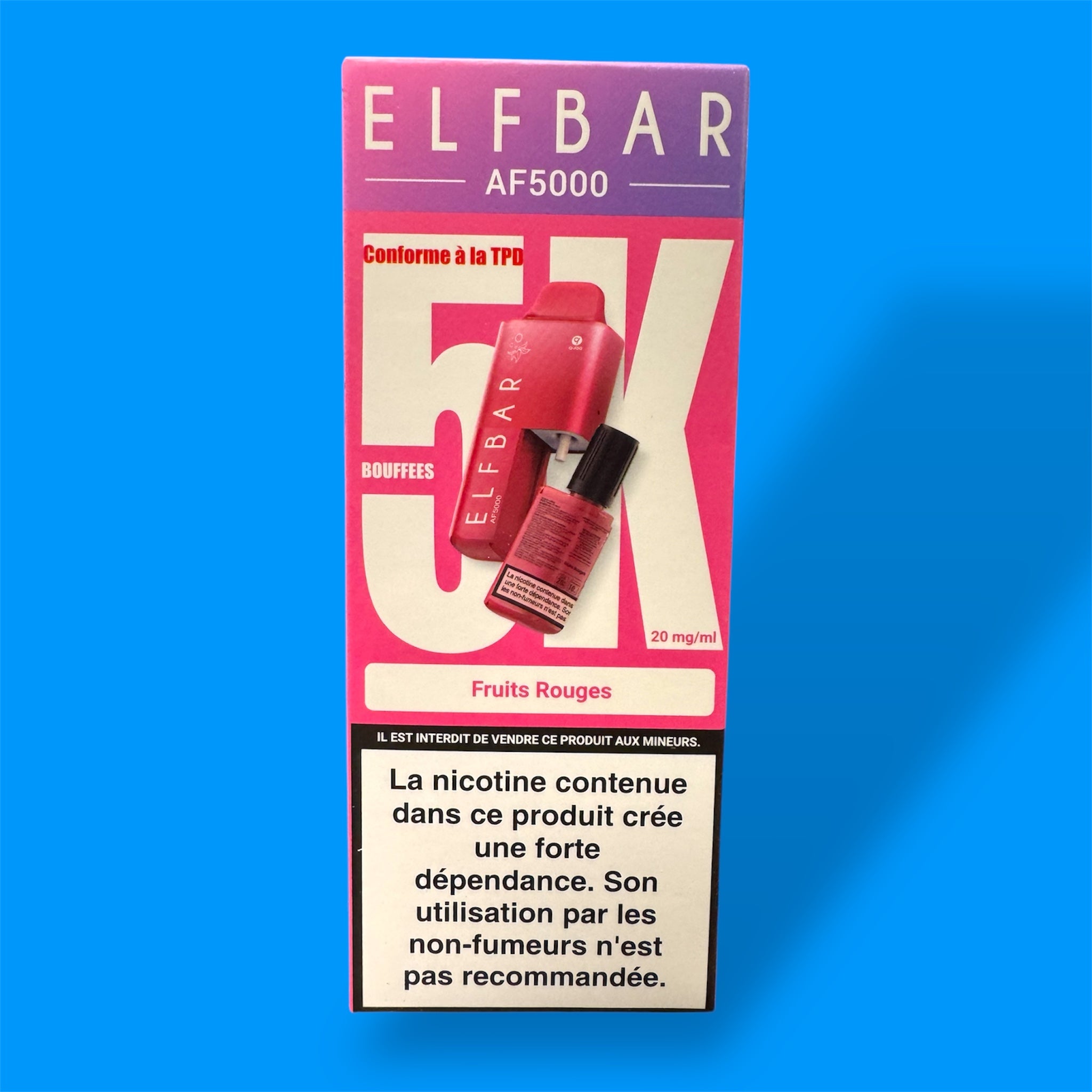 PUFF ELF BAR AF5000 PASTEQUE GLACÉE