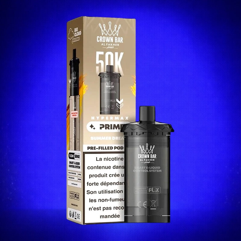 Pod Al Fakher 50K Hypermax Prime Crown Bar