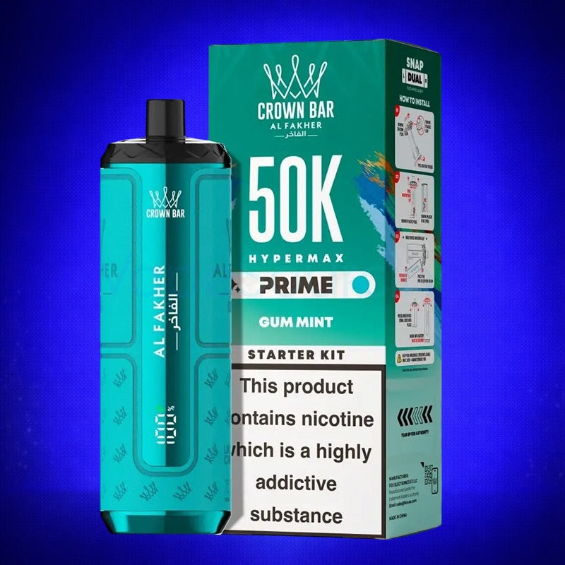 Puff Hyper Max Prime Crown Bar 50K Al Fakher
