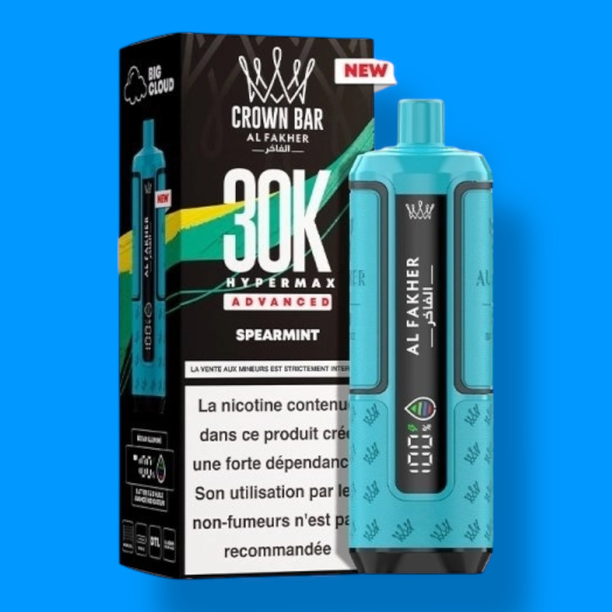 Puff Al Fakher 30K Hyper Max Advanced Crown Bar