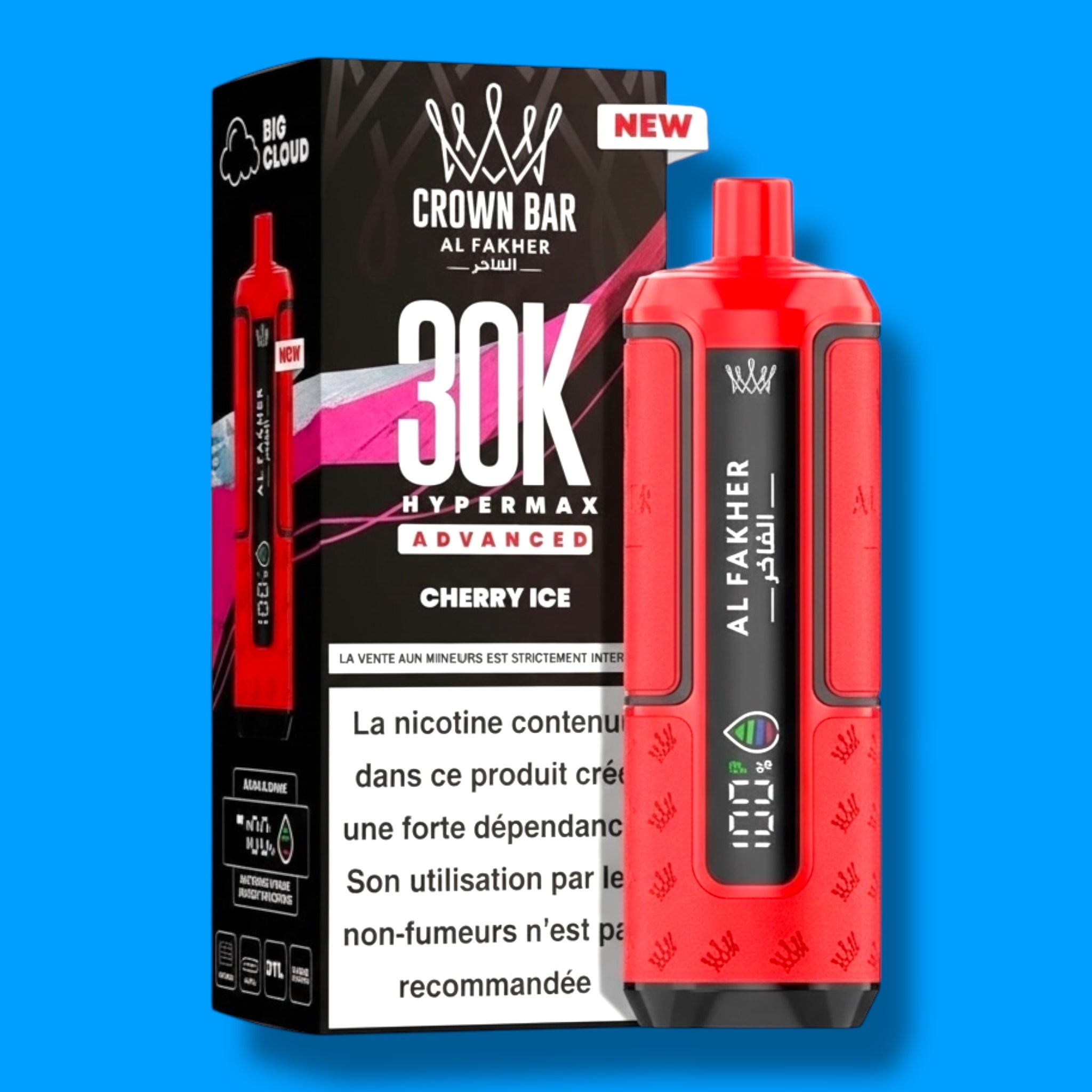 Puff Al Fakher 30K Hyper Max Advanced Crown Bar