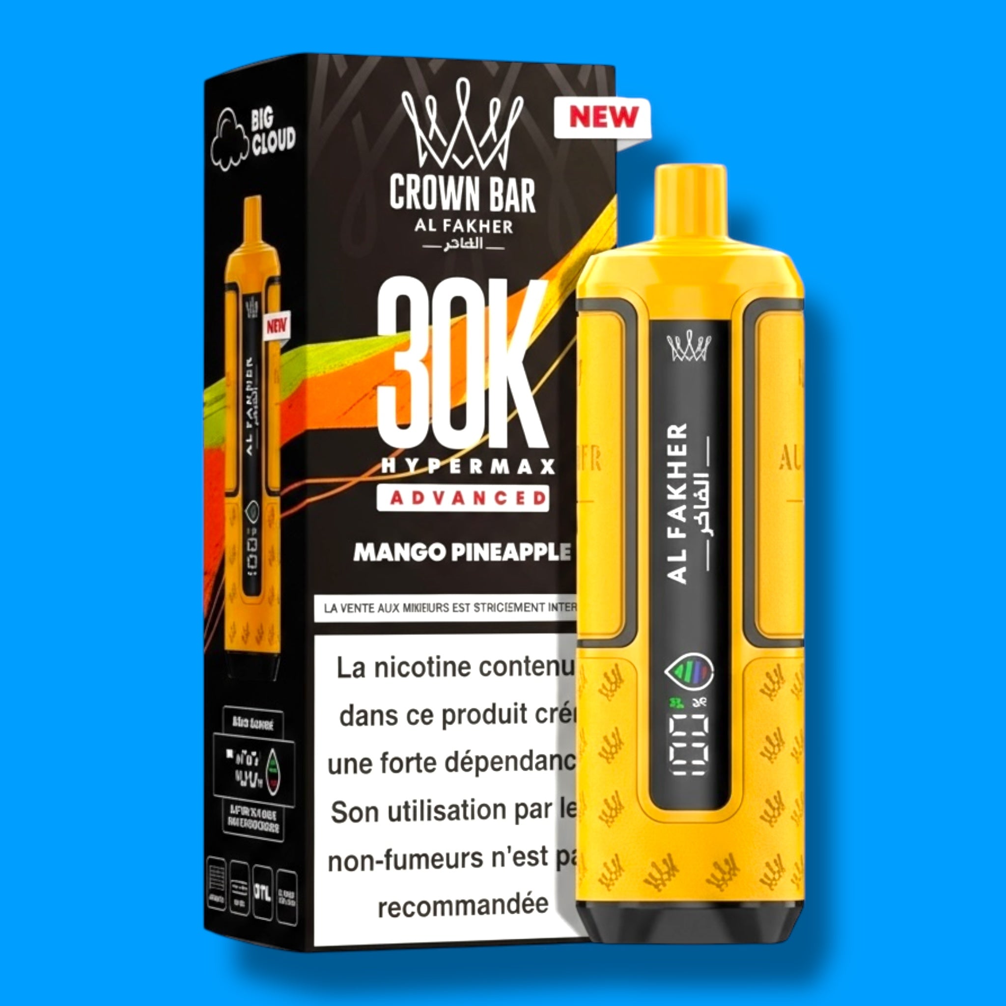 Puff Al Fakher 30K Hyper Max Advanced Crown Bar