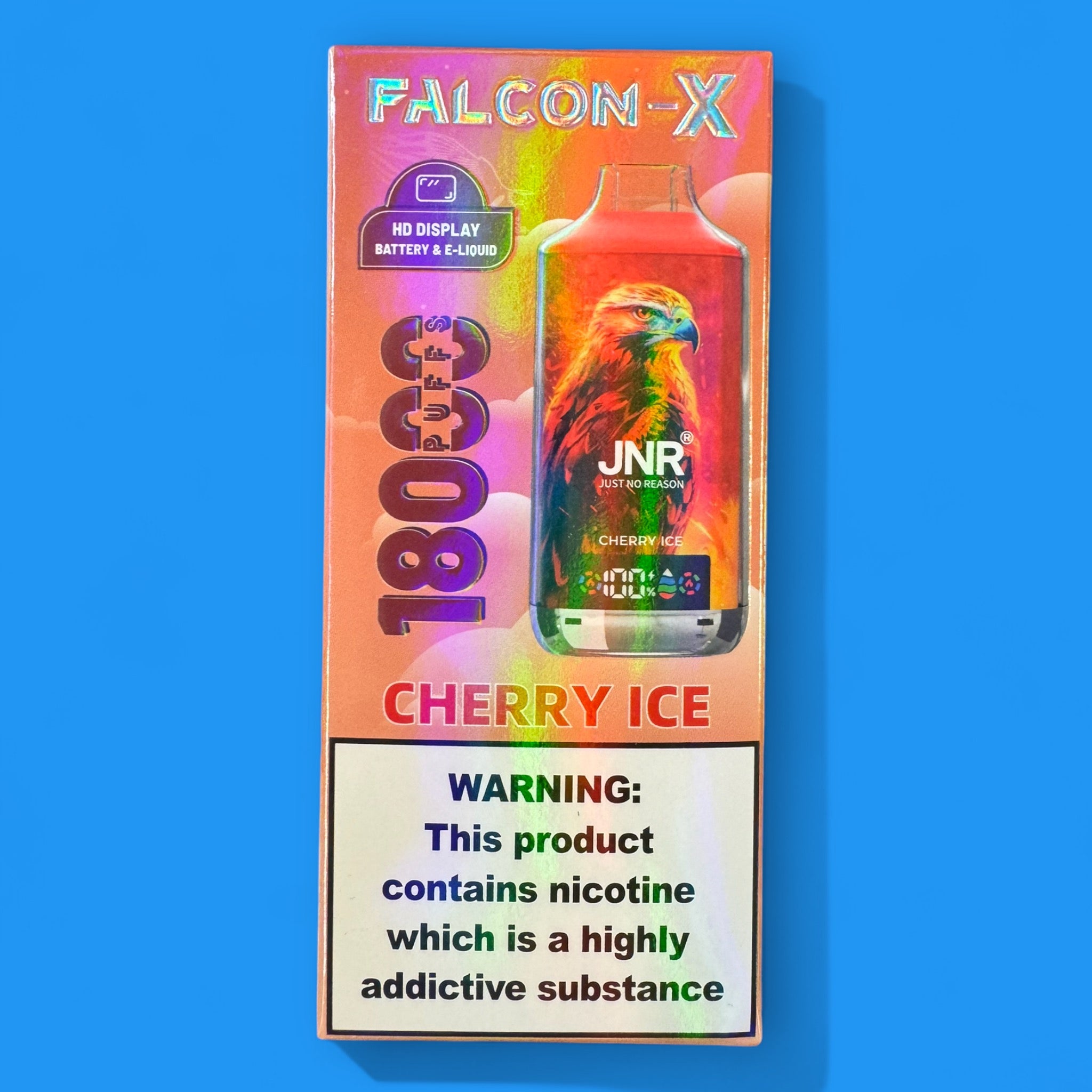 puff jnr 18k falcon cherry ice
