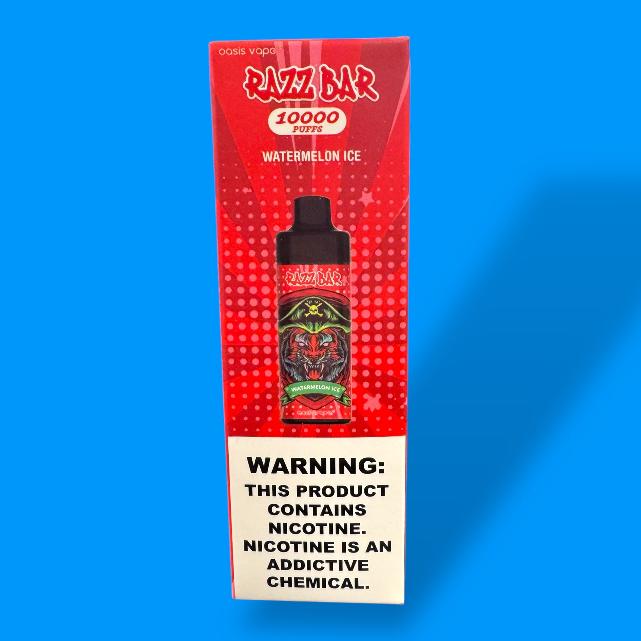 puff razzbar 10k watermelon ice
