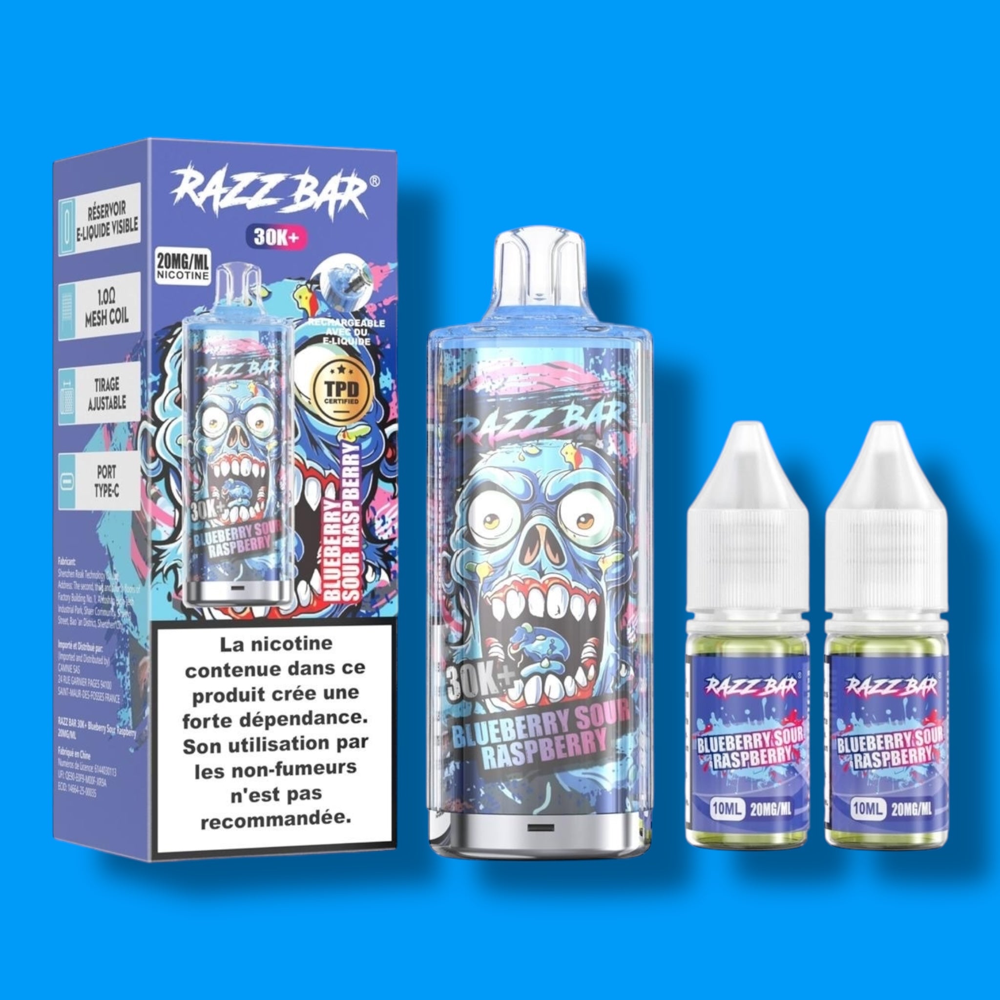 Puff RAZZBAR 30K