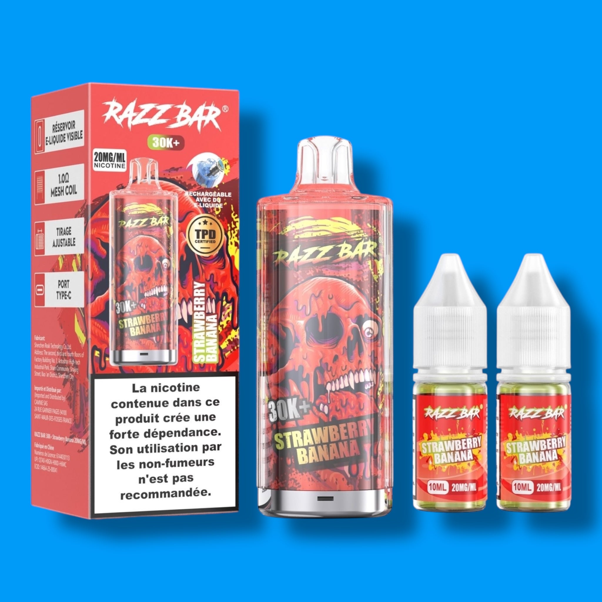 Puff RAZZBAR 30K