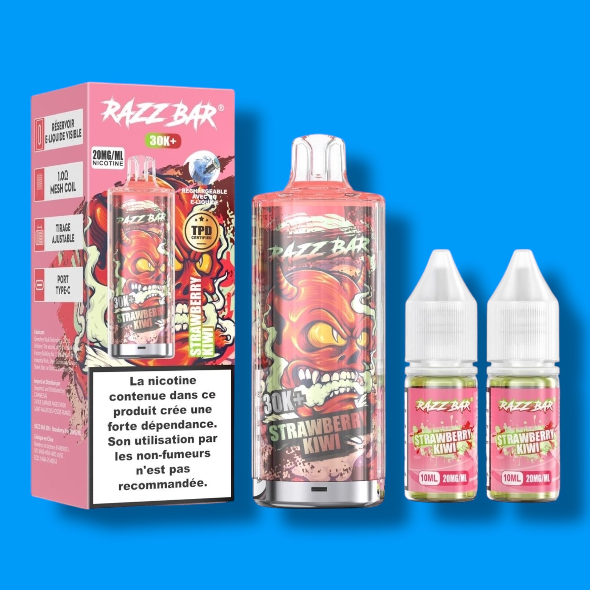 Puff RAZZBAR 30K