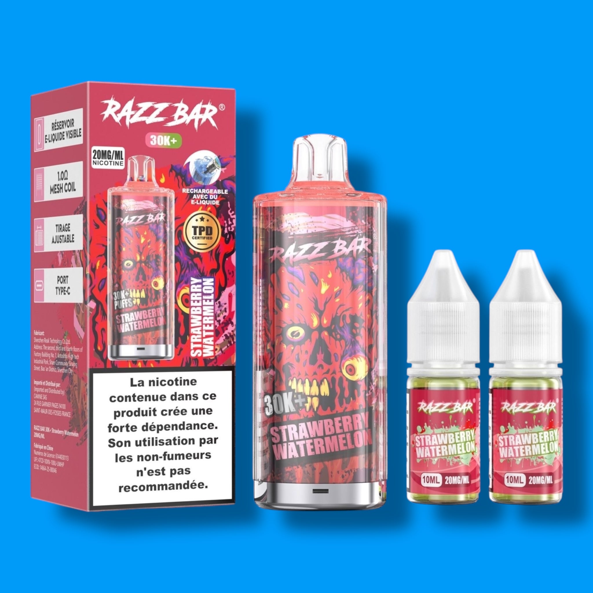 Puff RAZZBAR 30K