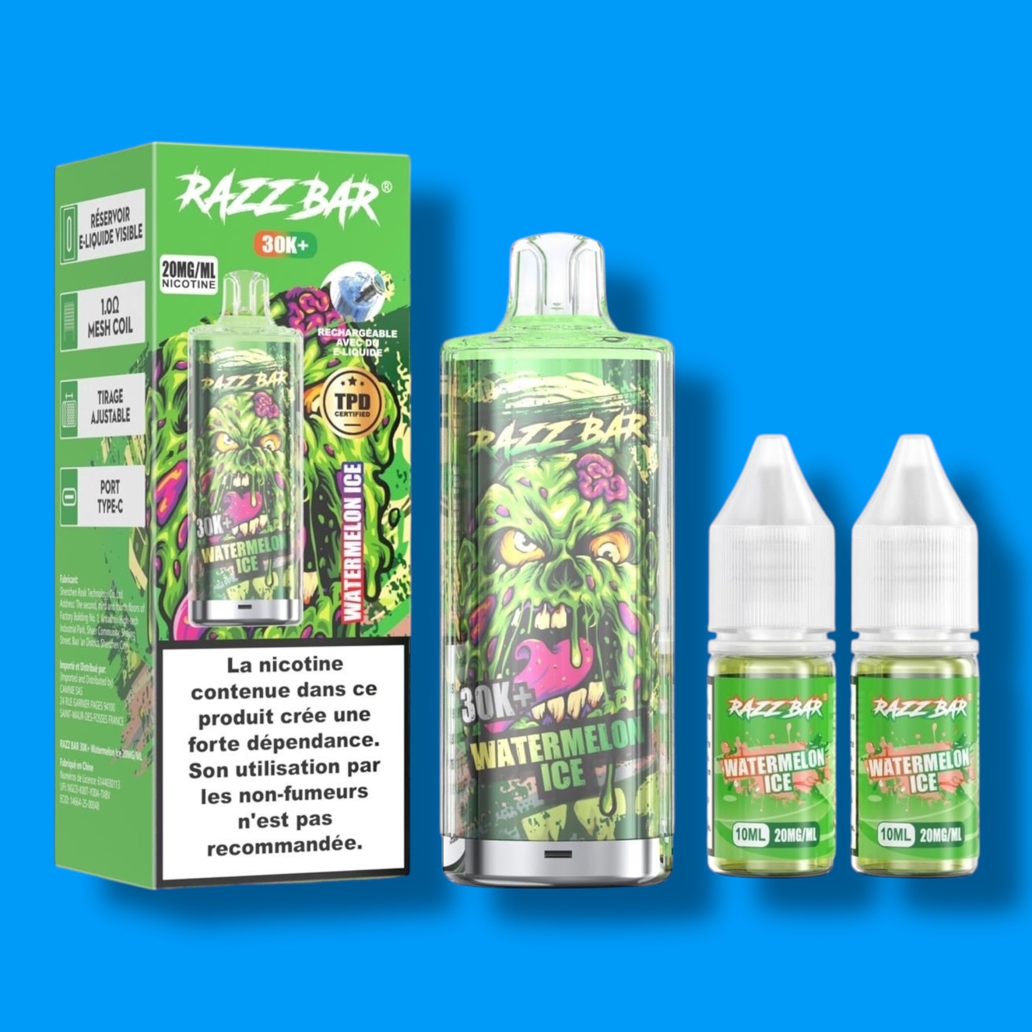 Puff RAZZBAR 30K