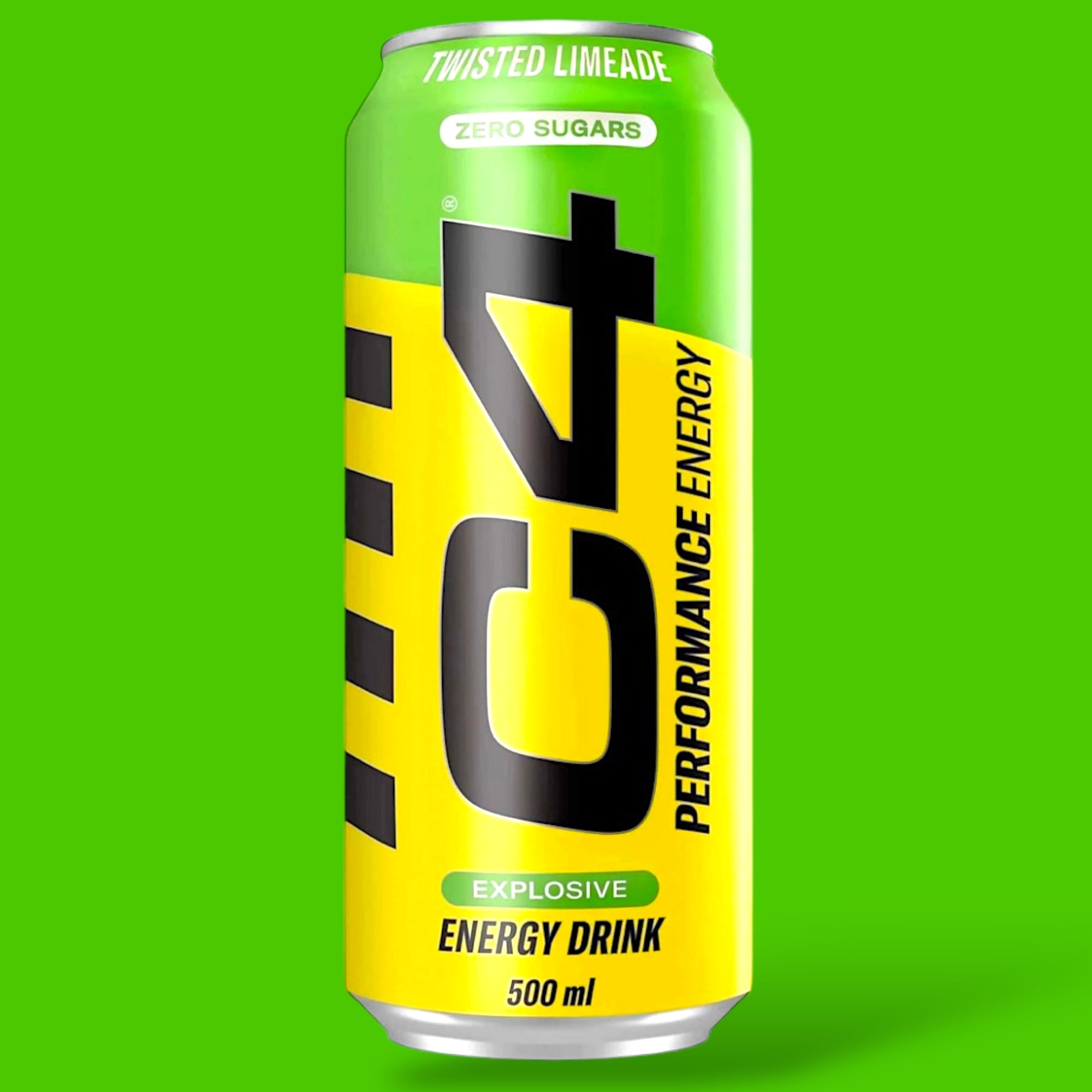 C4 Twisted Limeade - Boisson nergisante 500 ml Saveur Citron Vert C4 Twisted Limeade - Boisson nergisante 500 ml Saveur Citron Vert