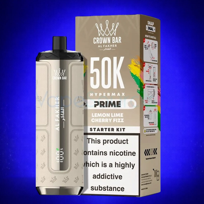 Puff Hyper Max Prime Crown Bar 50K Al Fakher