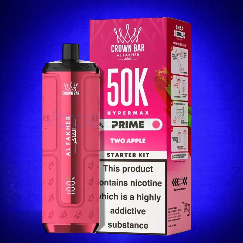 Puff Hyper Max Prime Crown Bar 50K Al Fakher