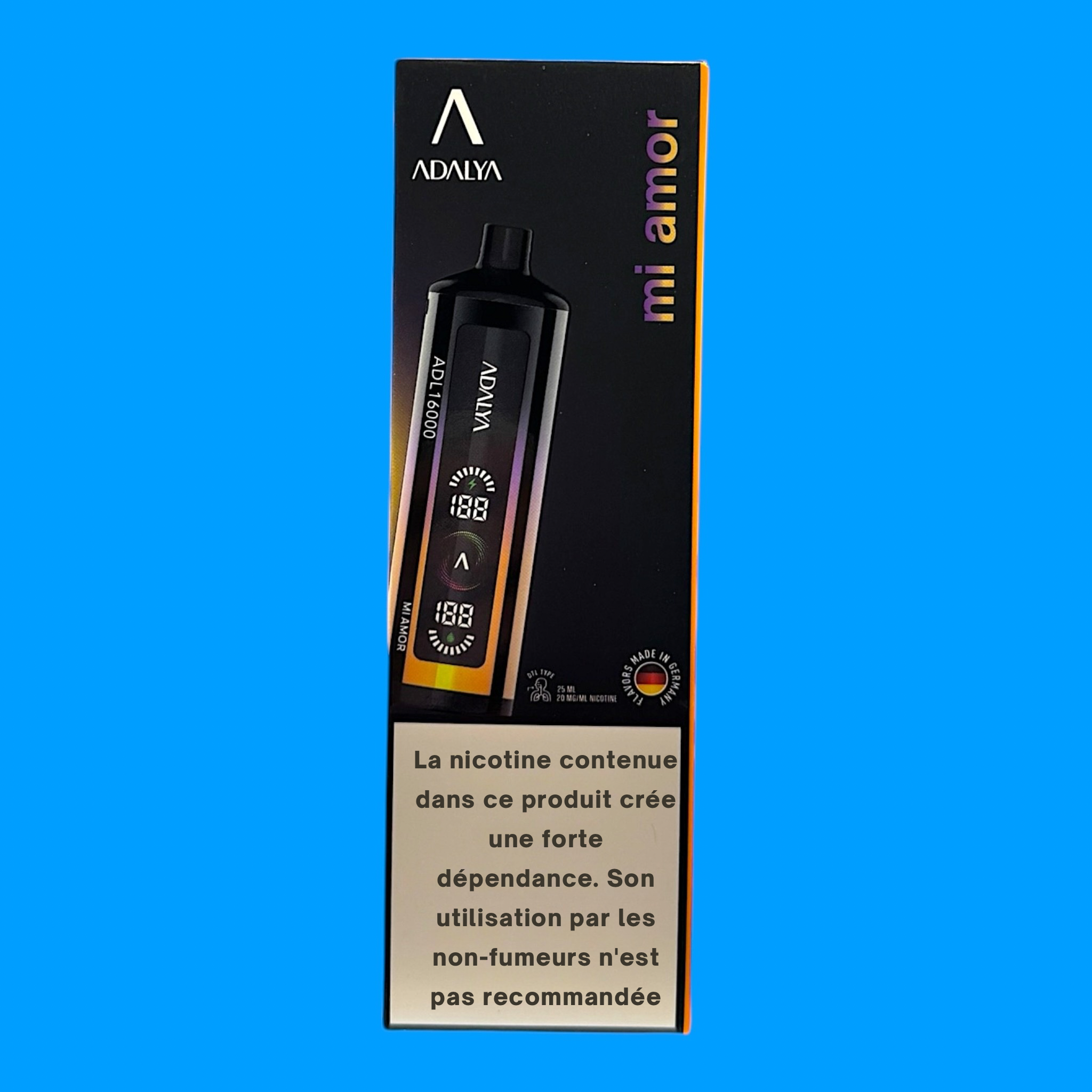 Puff ADALYA 16000 – Saveurs Chicha