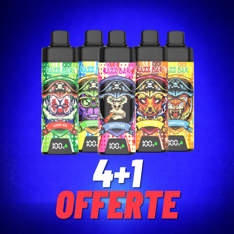 Pack 4+1 – RAZZ BAR 40K