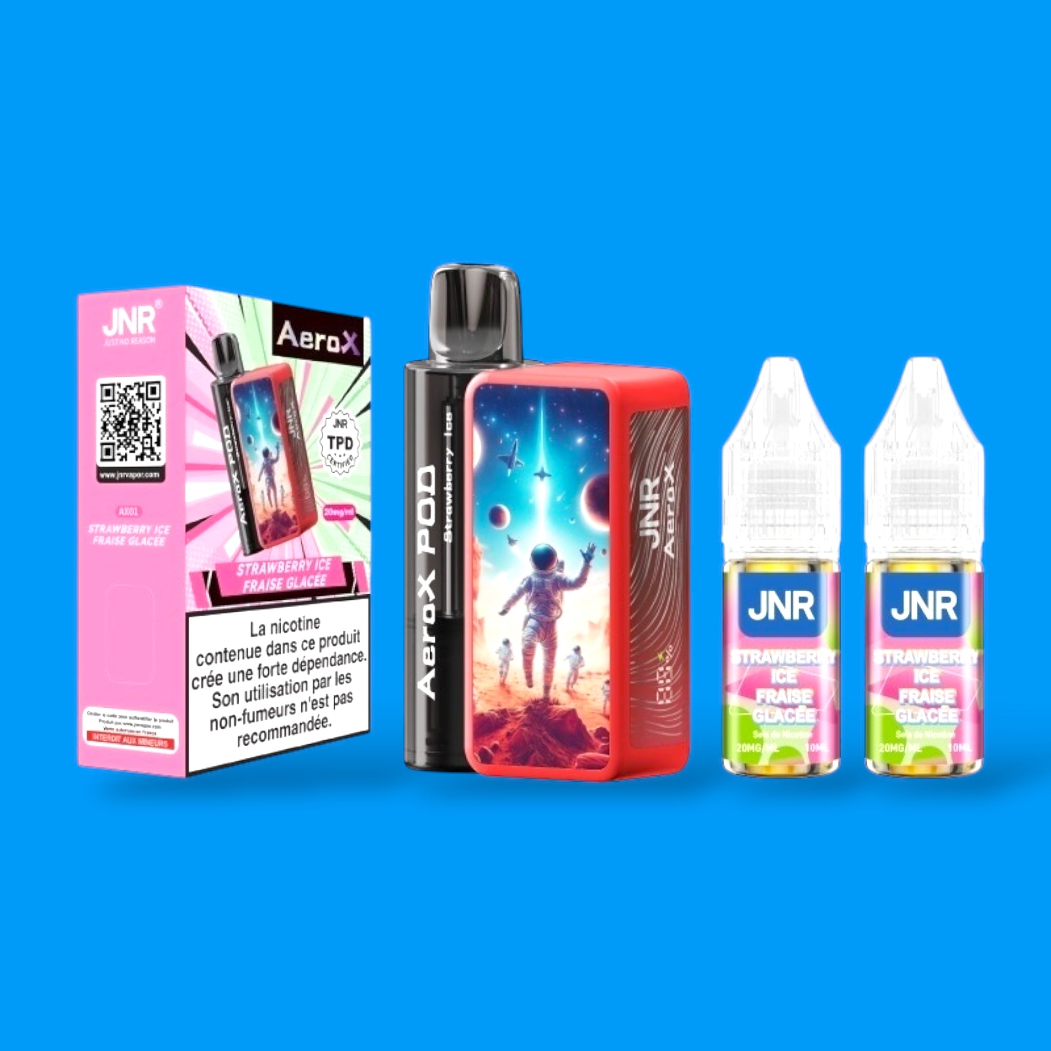 Puff JNR AeroX 32K Vape Rechargeable 32 000 Bouffes | JNR Puff JNR AeroX 32K Vape Rechargeable 32 000 Bouffes | JNR