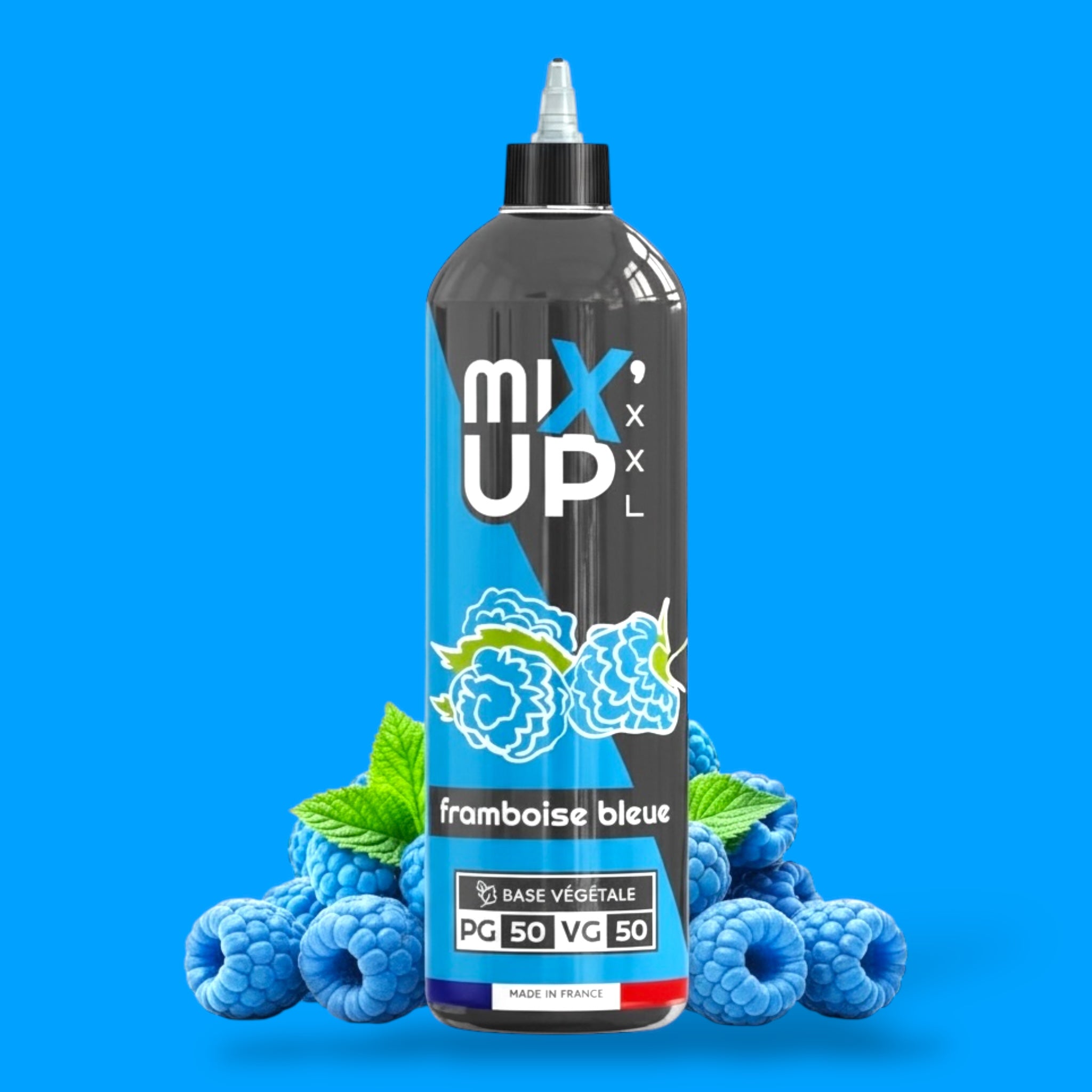 E-liquide Mix'Up XXL 1L Framboise Bleue Grand Format 1L Fruit E-liquide Mix'Up XXL 1L Framboise Bleue Grand Format 1L Fruit
