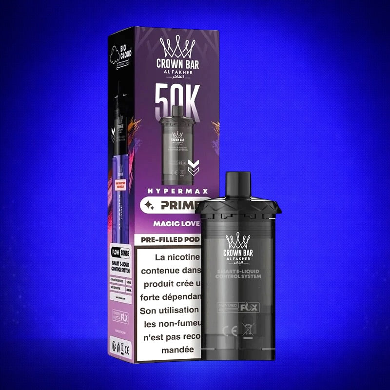 Pod Al Fakher 50K Hypermax Prime Crown Bar