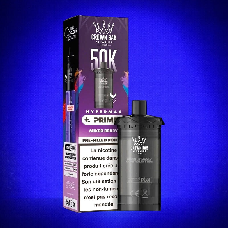 Pod Al Fakher 50K Hypermax Prime Crown Bar