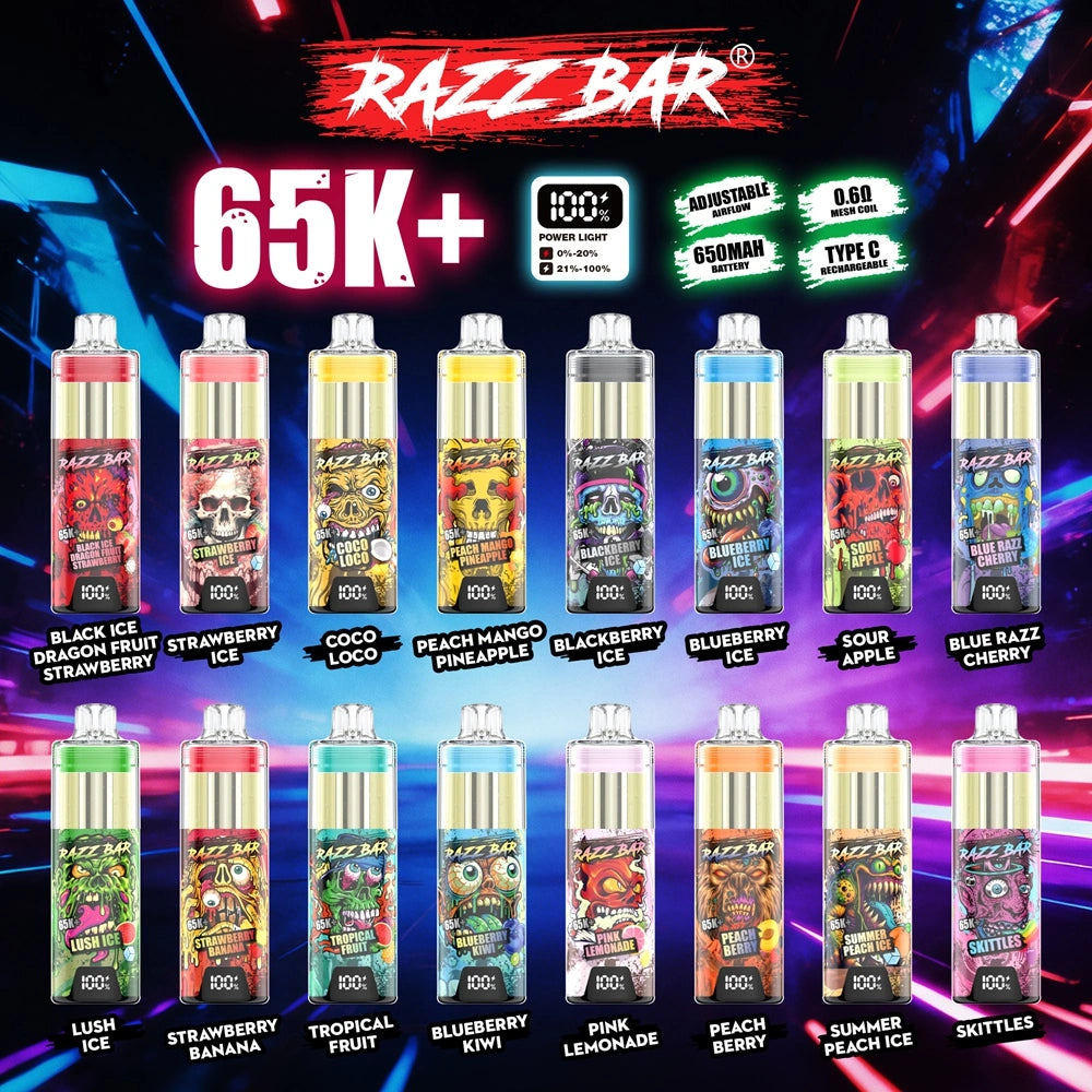 Puff RAZZ BAR 65K