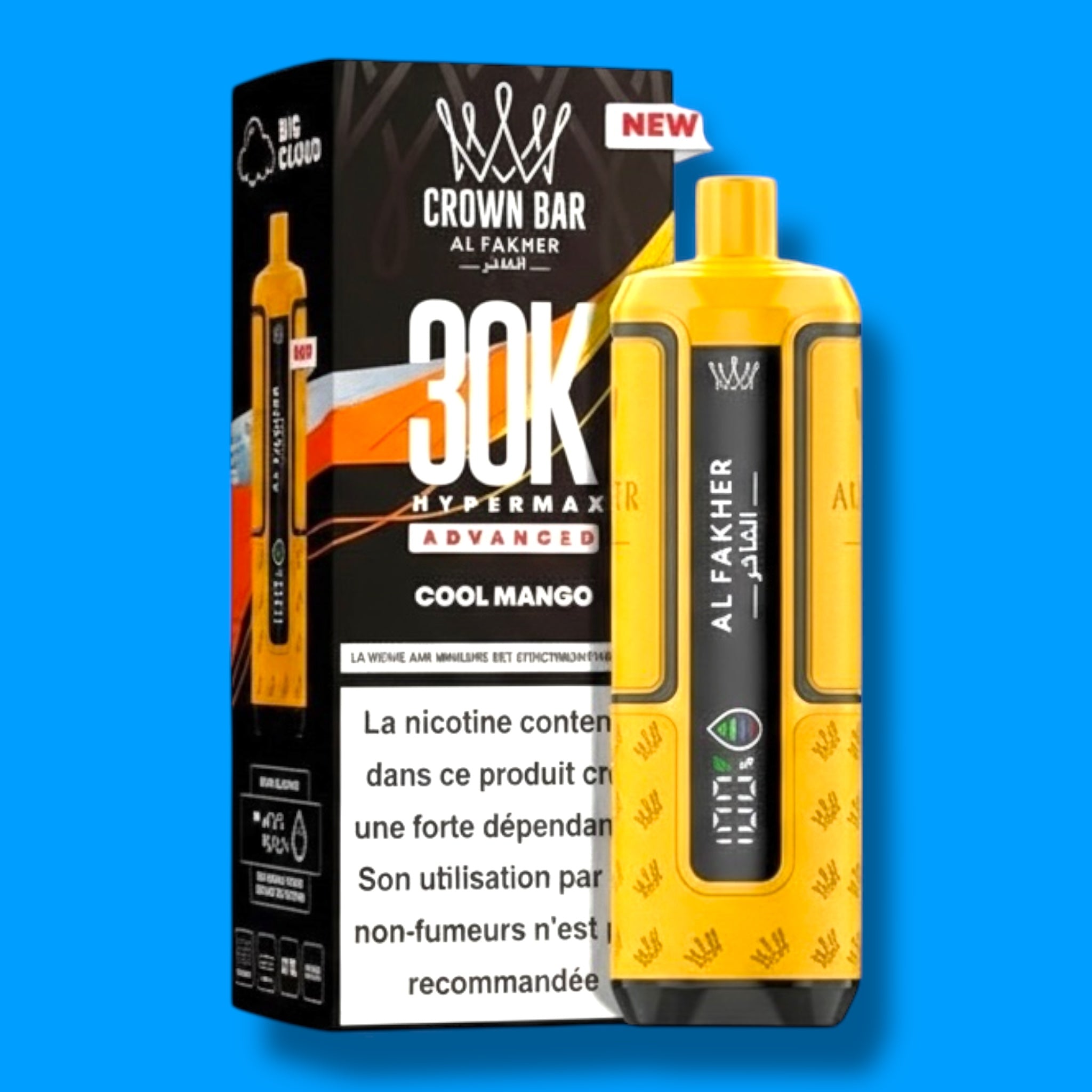 Puff Al Fakher 30K Hyper Max Advanced Crown Bar