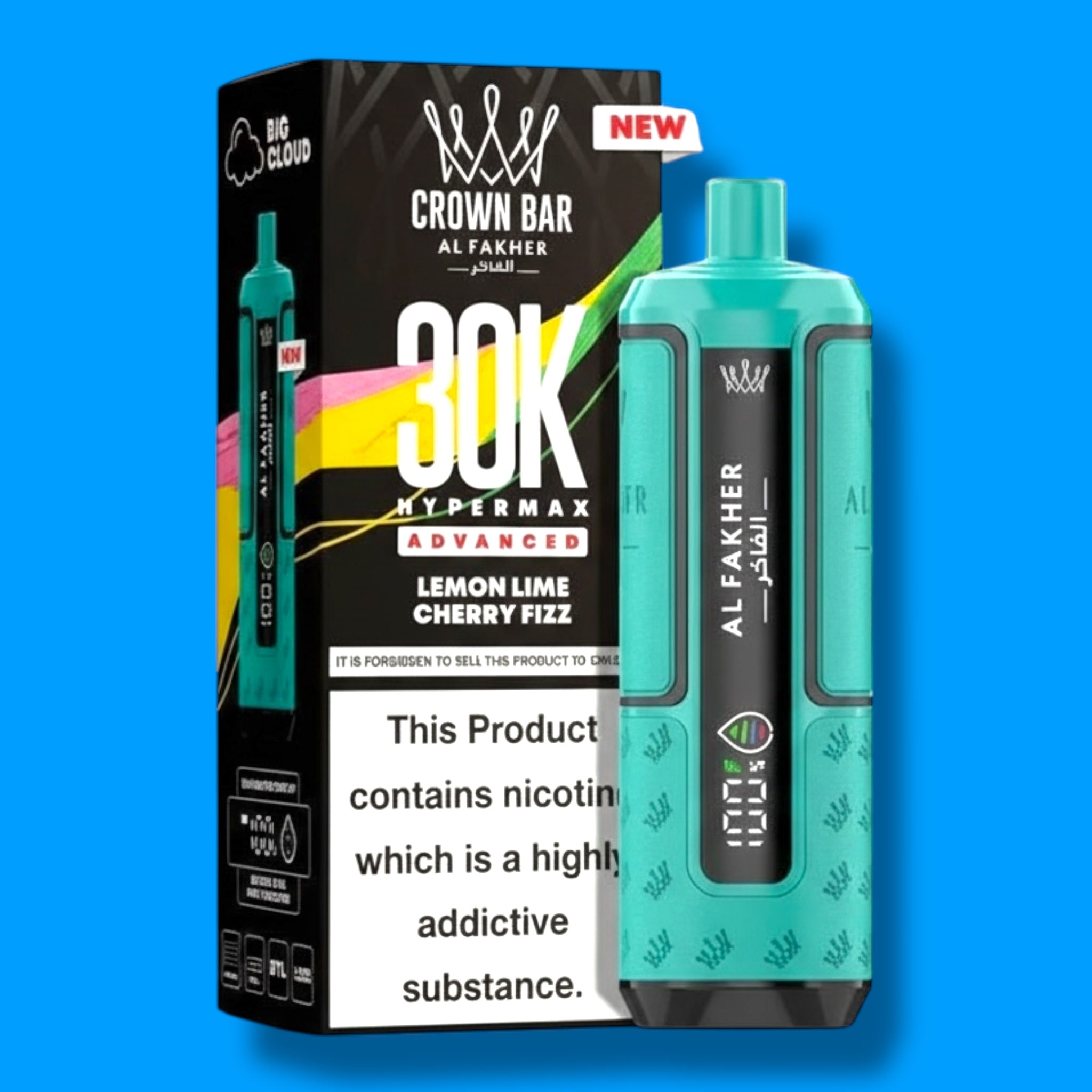 Puff Al Fakher 30K Hyper Max Advanced Crown Bar