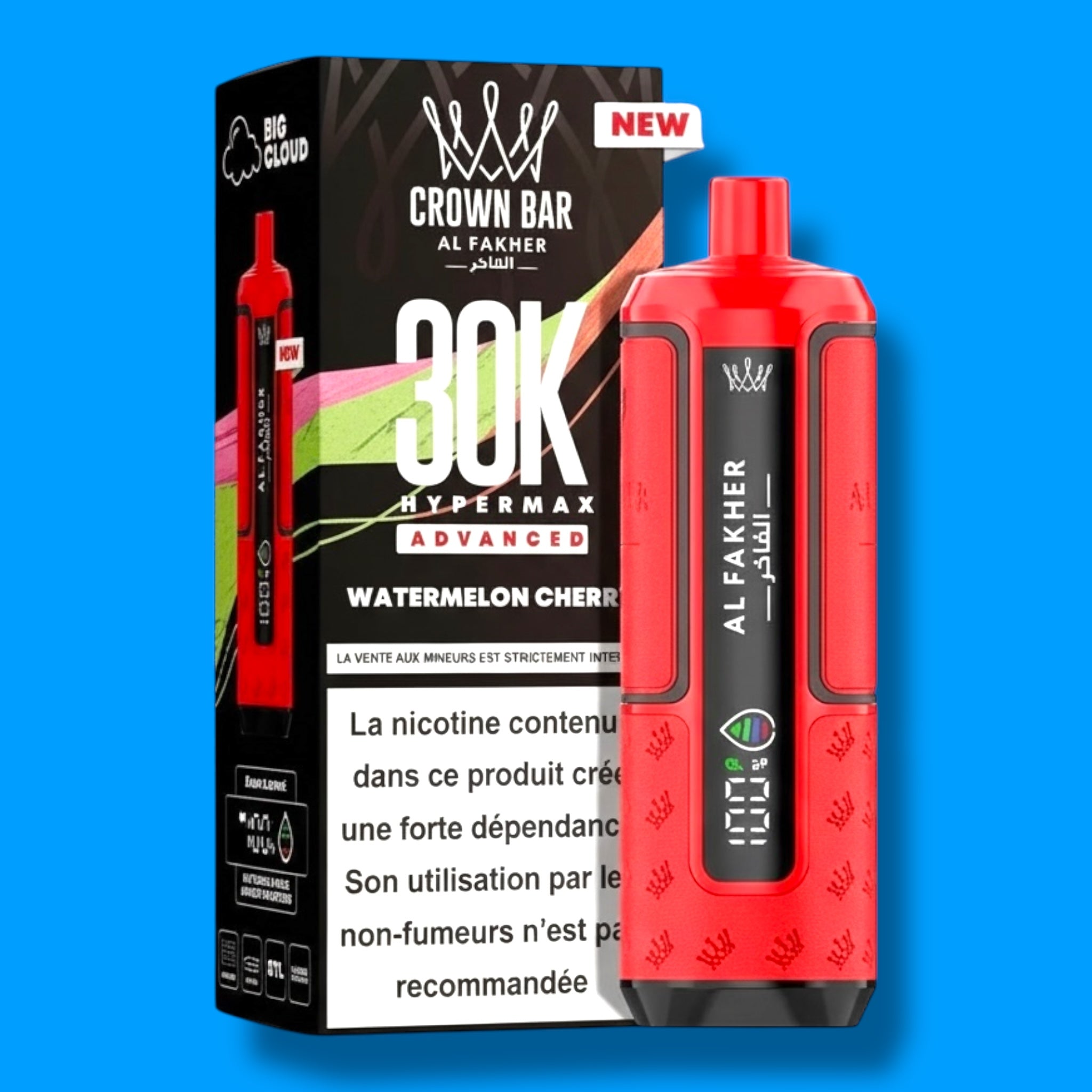 Puff Al Fakher 30K Hyper Max Advanced Crown Bar