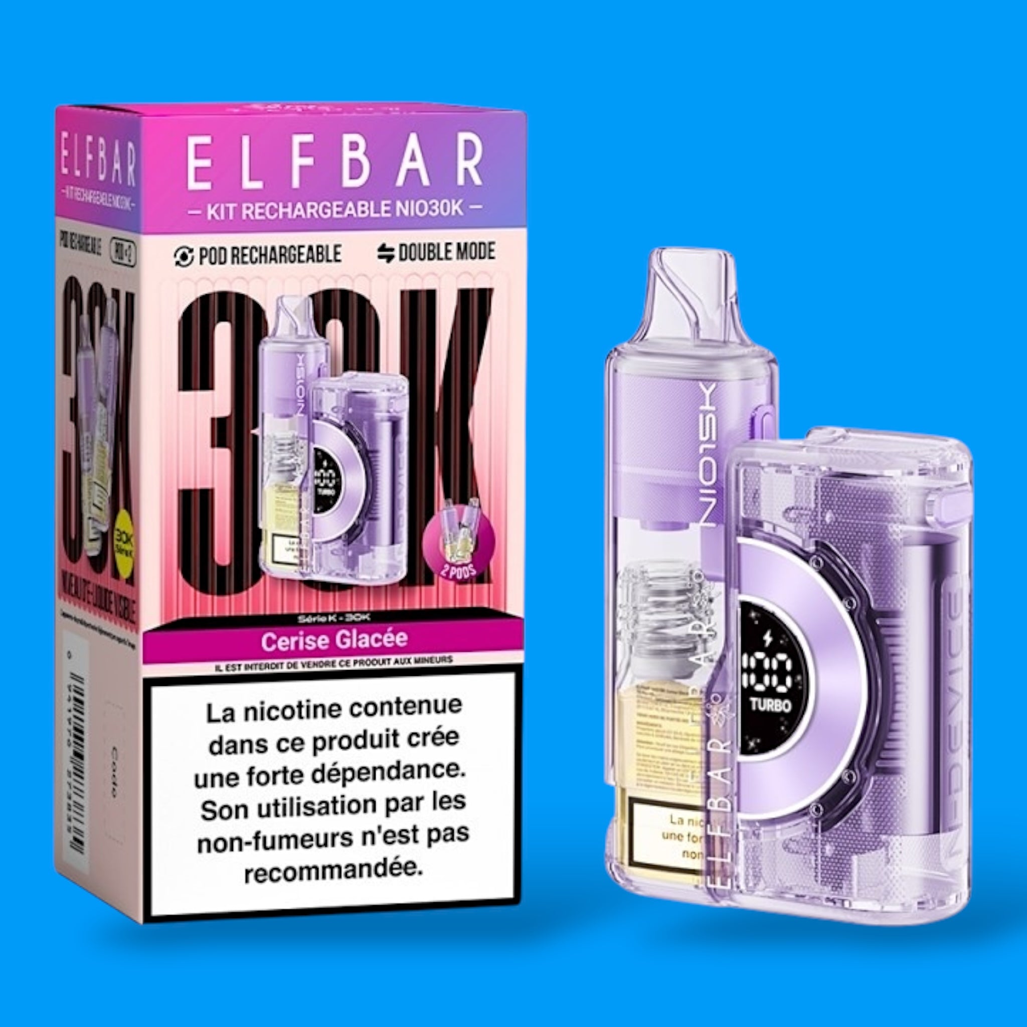 Puff ELFBAR NIO30K Puff rechargeable 30 000 bouffes | MellowInc.fr Puff ELFBAR NIO30K Puff rechargeable 30 000 bouffes | MellowInc.fr
